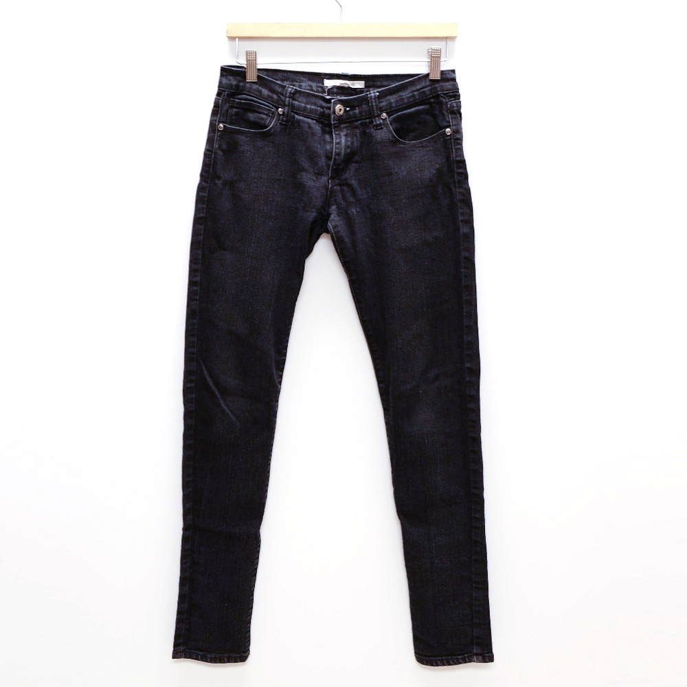 Skinny Jeans, Darn Blue Denim Sz 27x 32